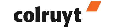 Logo van de Belgische warenhuisketen Colruyt waar je Kasteel kan kopen.