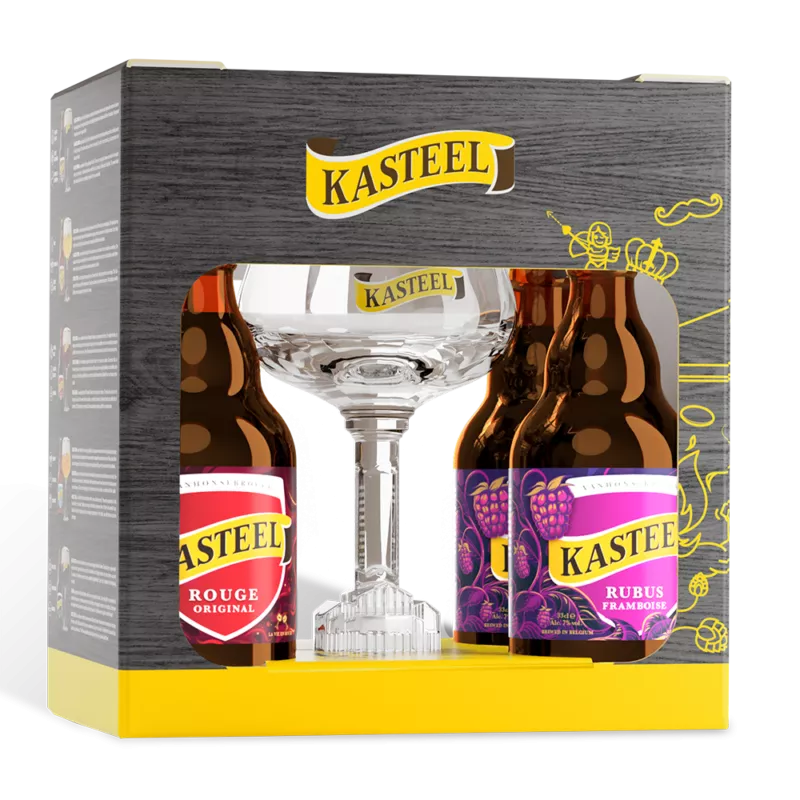 Gift pack Kasteel Rouge – Rubus 4×33