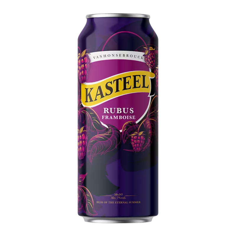 Kasteel Rubus Framboise 50cl can