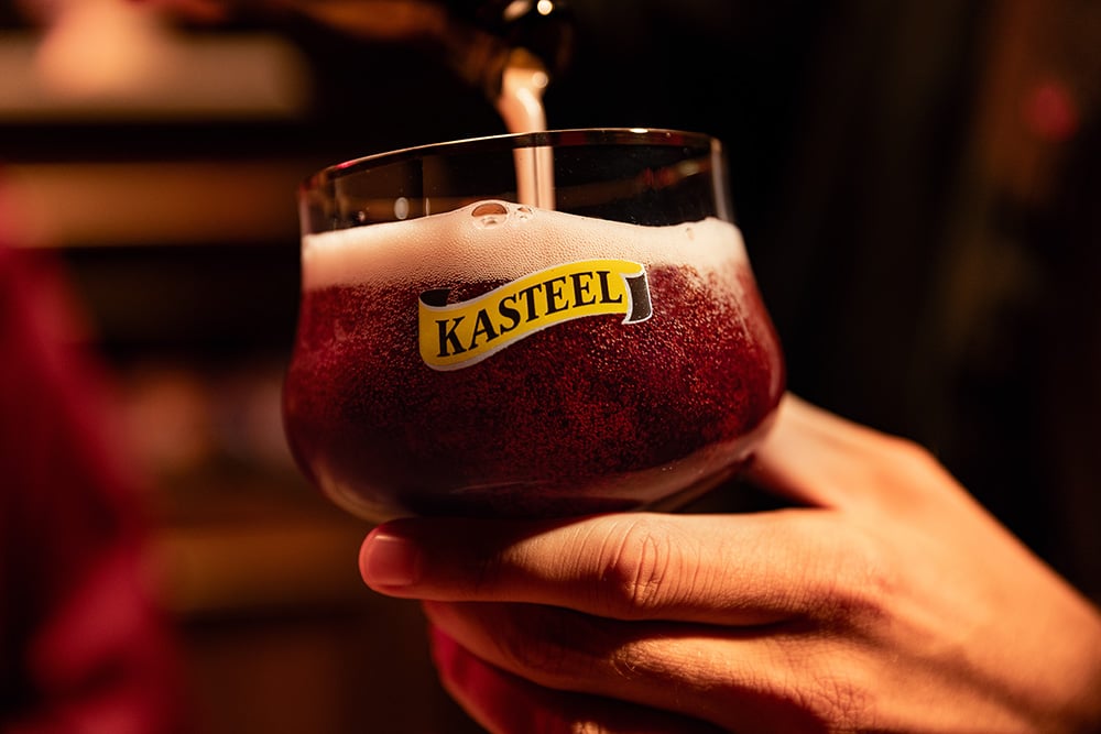 Kasteel Rouge Original (2x 75 cl bouteille + 2x verre) - Image 3