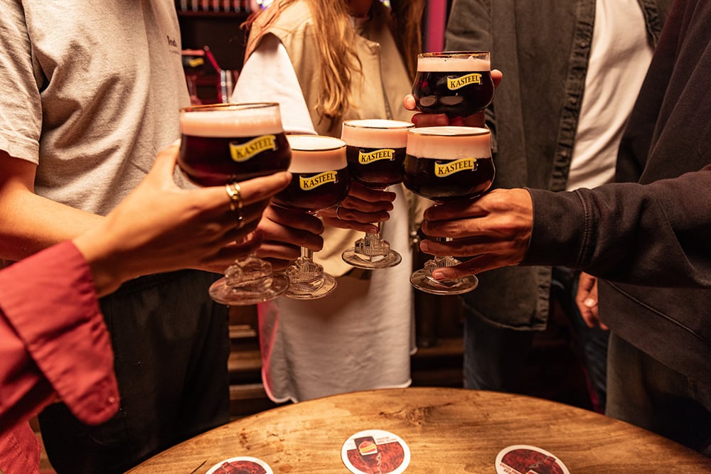 Kasteel Rouge Original (4x 33 cl bouteille + 1x verre) - Image 3