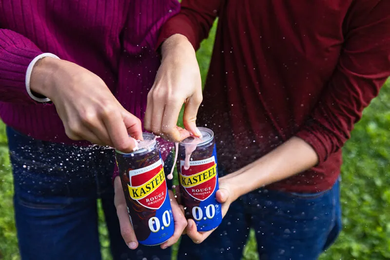 Kasteel Rouge 0.0 (6x 33 cl cans)