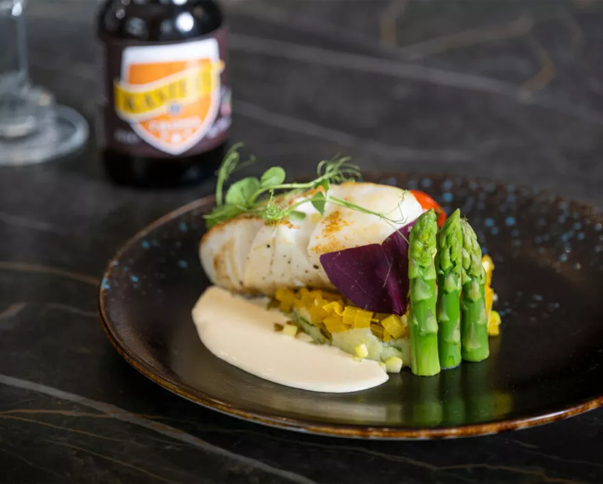 Cabillaud poêlé à la Kasteel Tripel