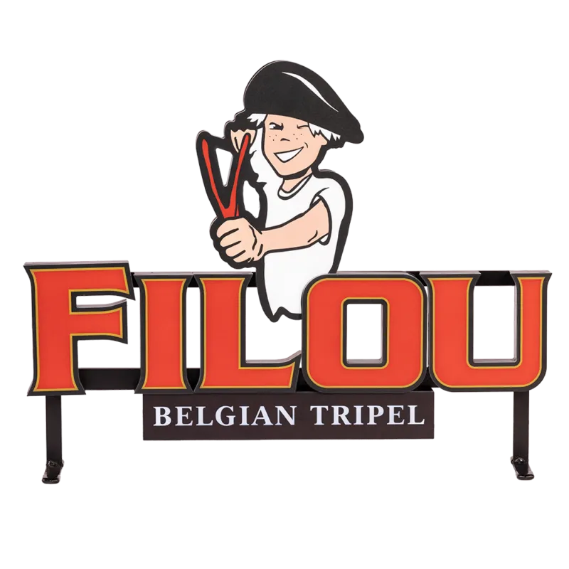 Filou Belgian Tripel LED Sign