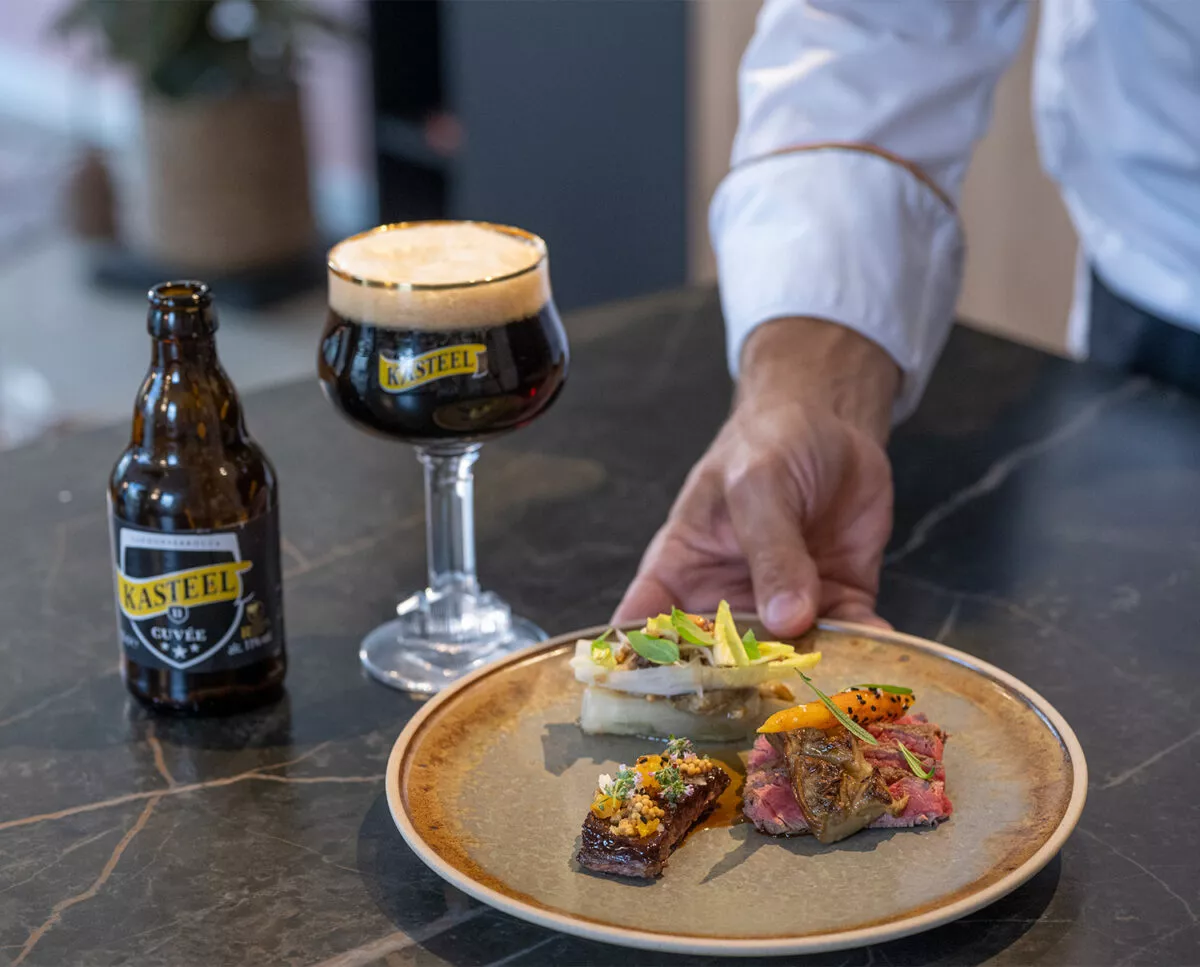 Collier de bœuf laqué à la Kasteel Cuvée