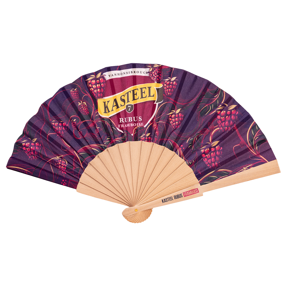 Éventail Kasteel Rubus Framboise