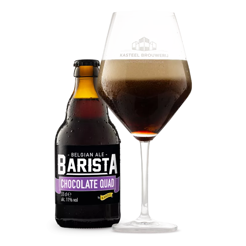 Barista Chocolate Quad fles + glas
