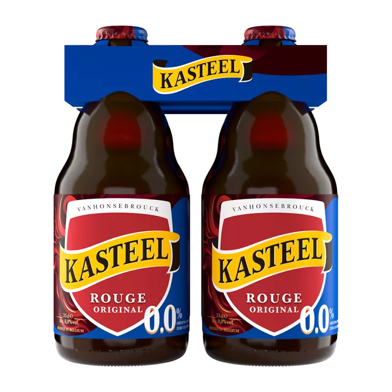 Kasteel Rouge 0,0 4x33cl