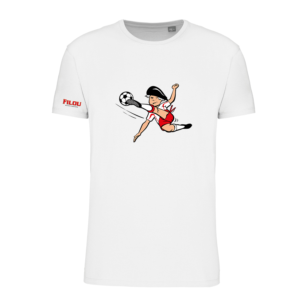 Filou T-shirt Voetbal (white)