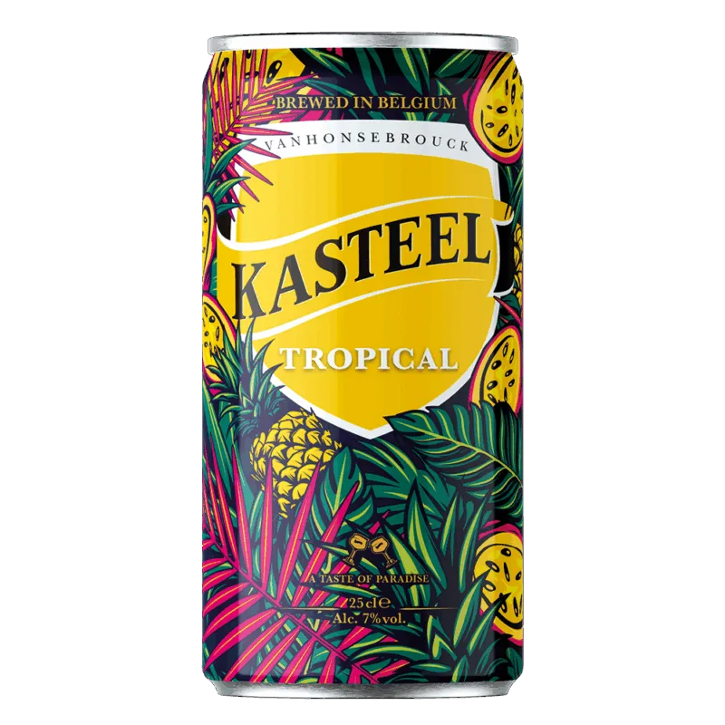 Kasteel Tropical 25cl blik
