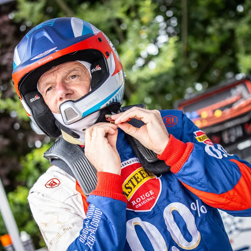 Kasteel Rouge 0.0 brengt drie wagens aan de start van Ypres Rally 2025 - Freddy Loix.