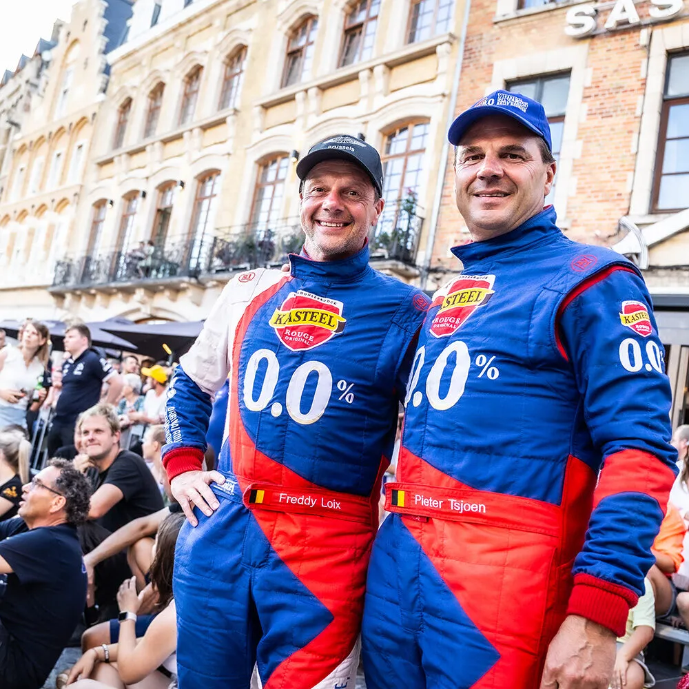 Kasteel Rouge 0.0 brengt drie wagens aan de start van Ypres Rally 2025 - Freddy Loix & Pieter Tsjoen.