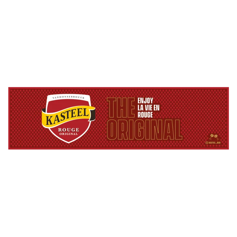 Kasteel Rouge Original Bar Runner