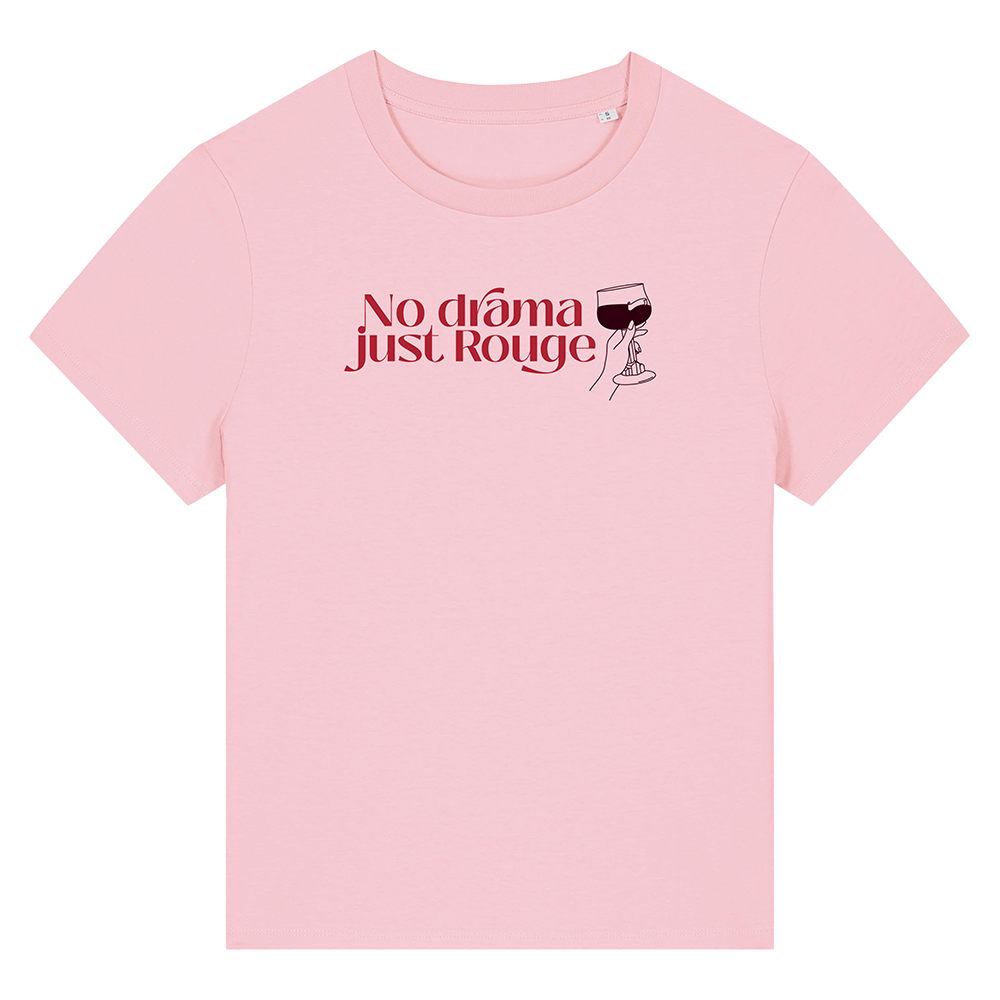 Kasteel Rouge Dames T-shirt (Cotton Pink)