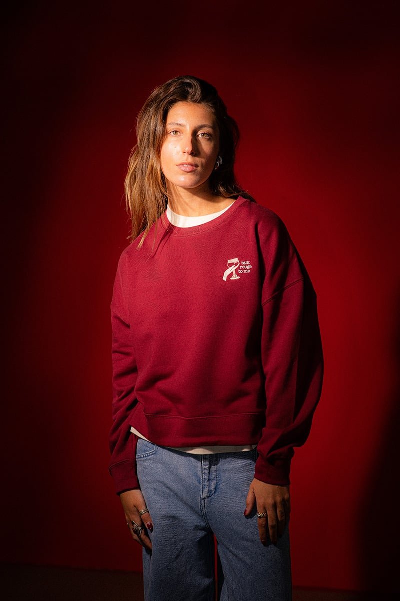 Kasteel Rouge Women's Sweater (Burgundy) - Image 4