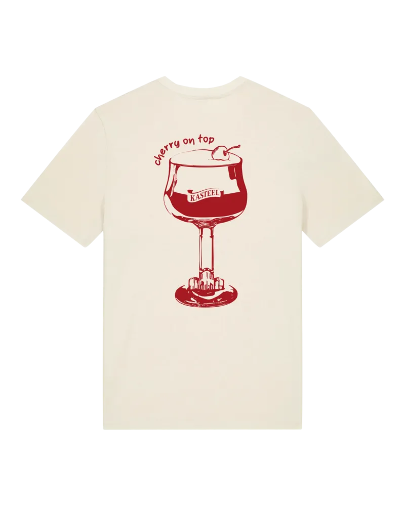 Kasteel Rouge T-shirt Cherry On Top (Natural Raw)