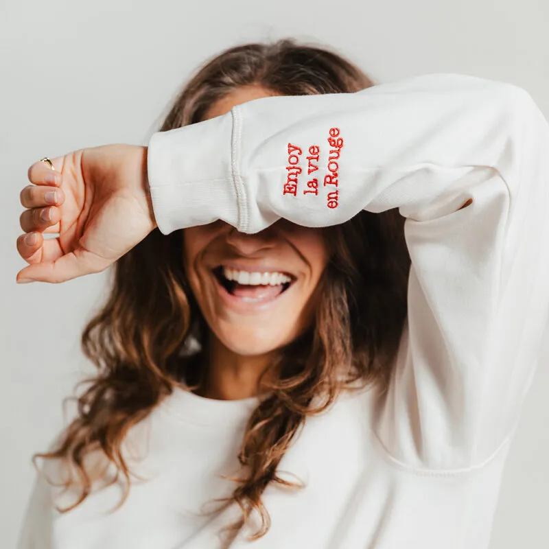 Kasteel Rouge Sweater Enjoy (Vintage White)