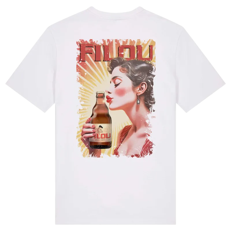 Filou T-shirt Golden Hour (white)