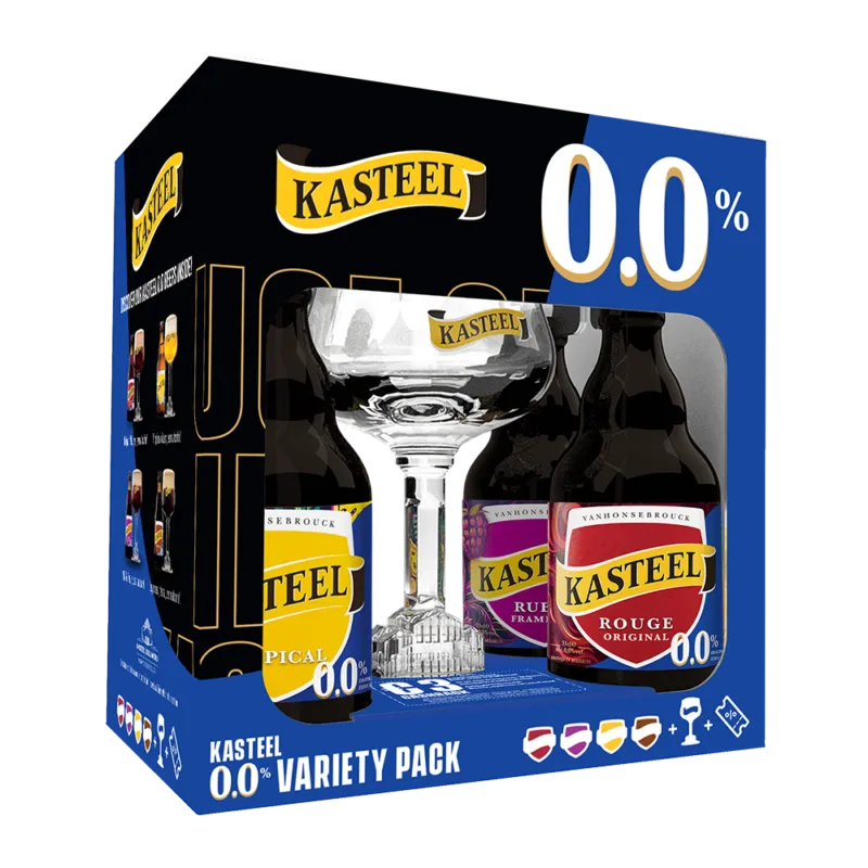 Kasteel 0.0 Variety Pack