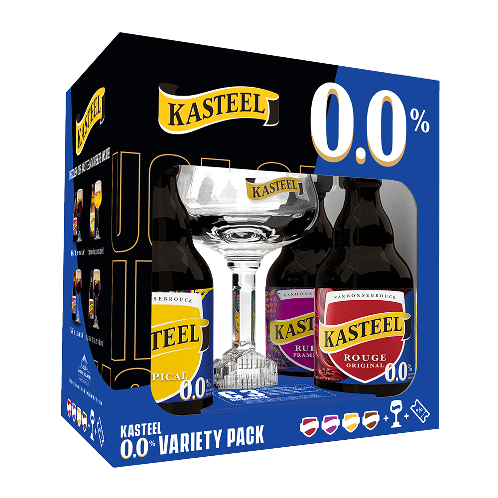 Kasteel 0.0 Variety Pack