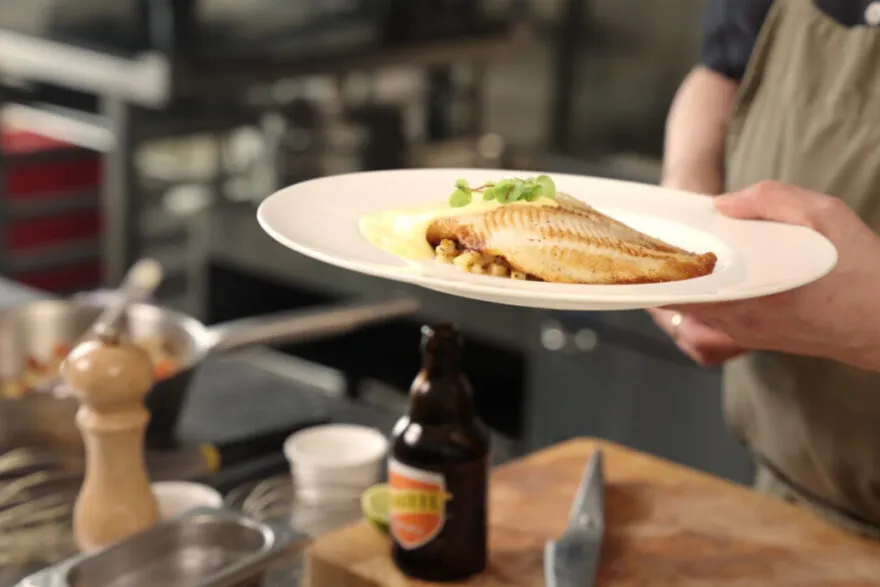 Filet de plie à la Kasteel Tripel