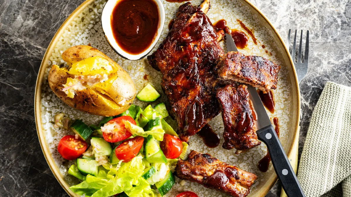 Ribs with Kasteel Donker