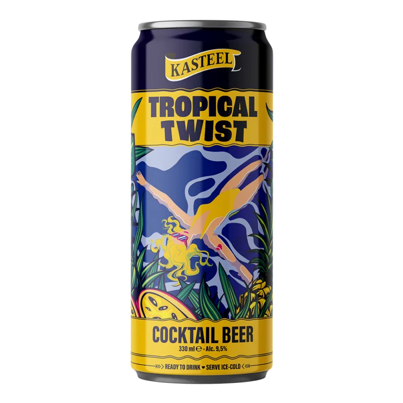 Kasteel Tropical Twist 33cl blik