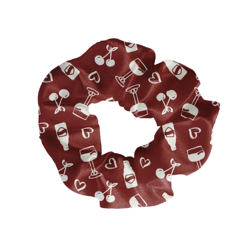 Kasteel Rouge Scrunchies (Set van 2)